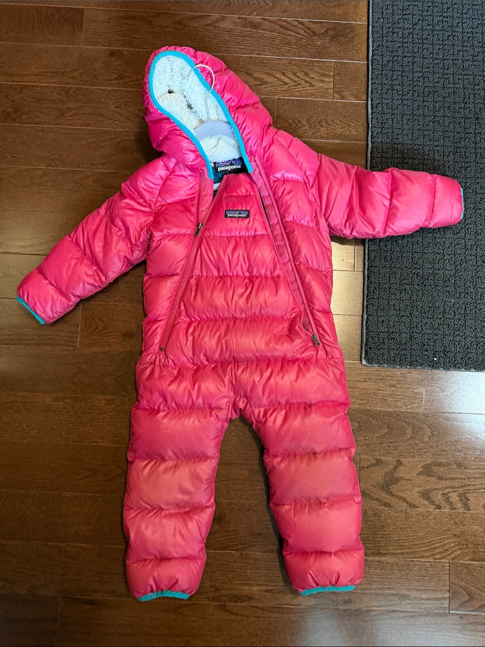 Patagonia hi-loft Bunting snowsuit infant 12-18